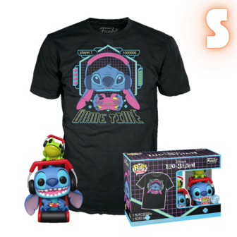 Funko POP! &amp; TEE Box Gamer Stitch w/ Frog - Disney Lilo &amp; Stitch Exclusive - S Pre-Order