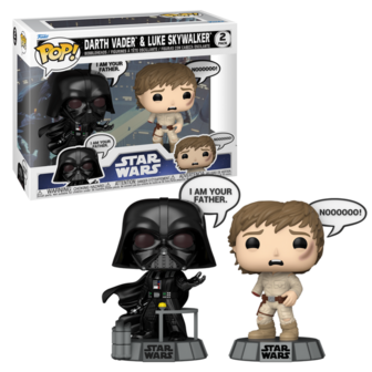 Funko POP! Vader &amp; Luke I am your Father 2-pack Star Wars Pre-Order