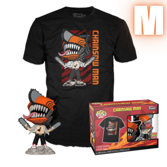 Funko POP! &amp; TEE Box Chainsaw Man - Chainsaw Man Exclusive - M Pre-Order