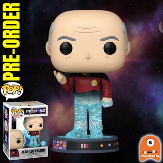 Funko POP! Picard Glitter 1687 Star Trek Transporter Pre-Order