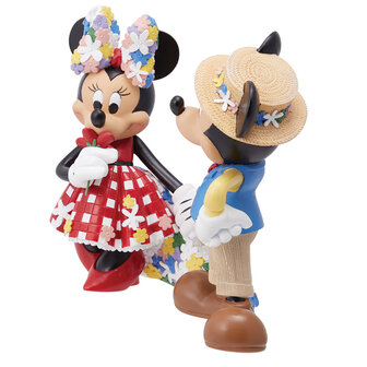 Disney Showcase Collection - Mickey &amp; Minnie Botanical Figurine