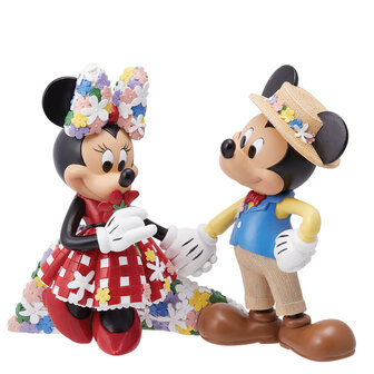 Disney Showcase Collection - Mickey &amp; Minnie Botanical Figurine