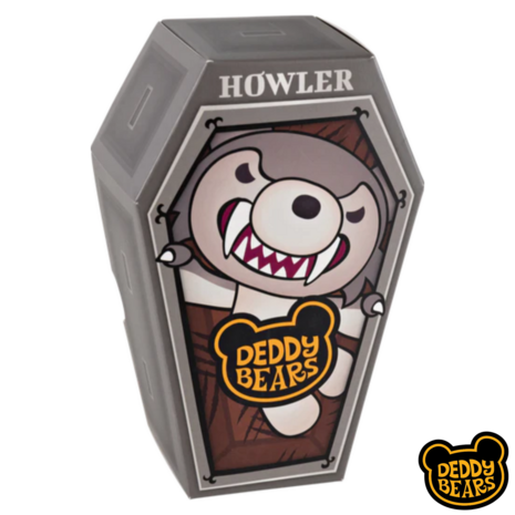 Deddy Bear Coffin Assorted Plush - Howler 14 CM