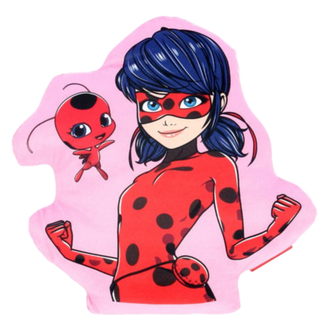 Miraculous Ladybug shaped Cushion Pink 35 CM