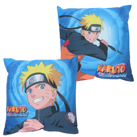 NARUTO SHIPPUDEN - Double Faces Velboa Cushion 35 CM