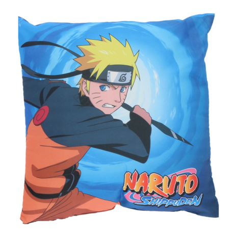 NARUTO SHIPPUDEN - Double Faces Velboa Cushion 35 CM