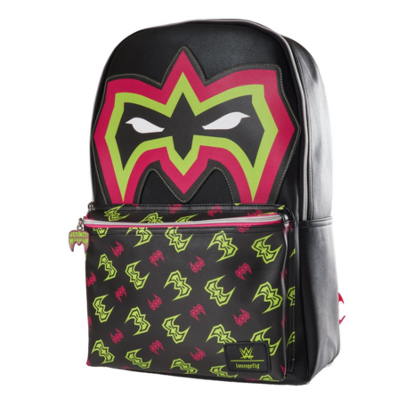 LOUNGEFLY WWE Ultimate Warrior Backpack Exclusive