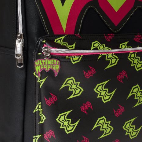 LOUNGEFLY WWE Ultimate Warrior Backpack Exclusive