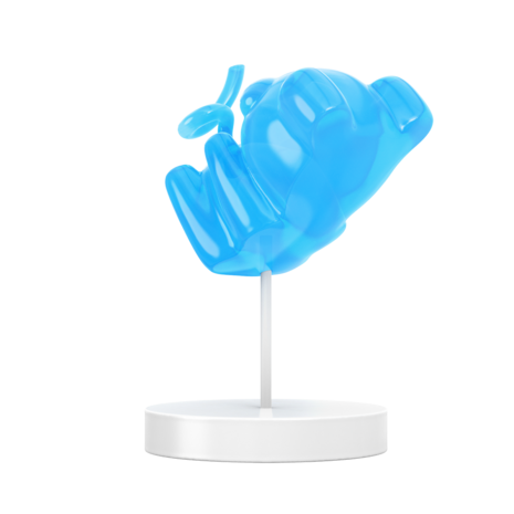 MIGHTY JAXX - IMMACULATE CONFECTION: GUMMI FETUS (BLUE RASPBERRY EDITION) BY JASON FREENY 