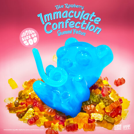 MIGHTY JAXX - IMMACULATE CONFECTION: GUMMI FETUS (BLUE RASPBERRY EDITION) BY JASON FREENY 