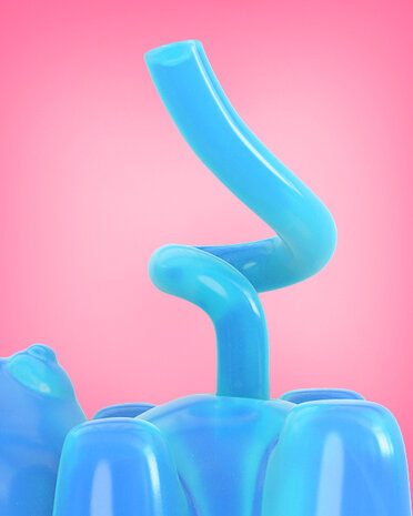 MIGHTY JAXX - IMMACULATE CONFECTION: GUMMI FETUS (BLUE RASPBERRY EDITION) BY JASON FREENY 