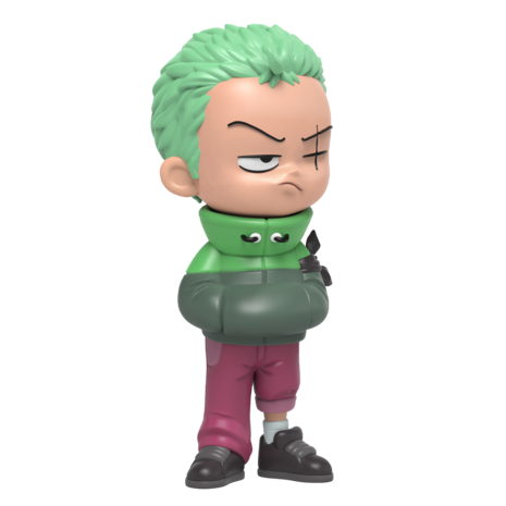 MIGHTY JAXX - COSMIQ X ONE PIECE: ZORO 20 CM