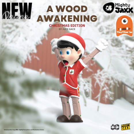 MIGHTY JAXX - A WOOD AWAKENING XMAS EDITION 25 CM