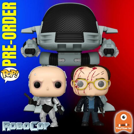 Funko POP! Bundle of 3 Robocop Pre-Order