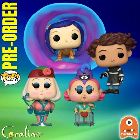 Funko POP! Bundle of 3 Coraline 15th Pre-Order