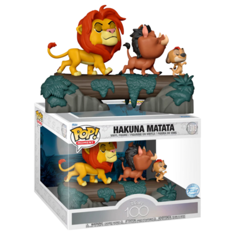 POP! Moment Hakuna Matata 1313 Disney The lion King Exclusive