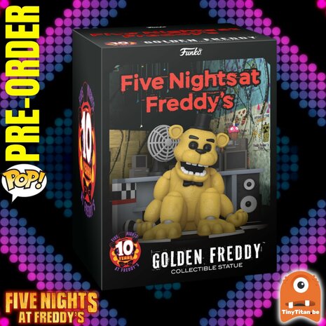 Funko POP! Golden Freddy Statue 30CM Five nights at freddy Pre-Order