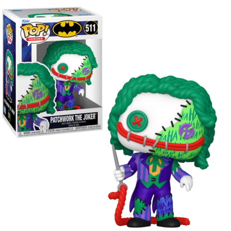 Funko POP! Joker Patchwork 511 DC Pre-Order