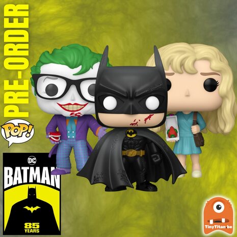 Funko POP!  Bundle of 3 Batman 85Th DC Pre-Order