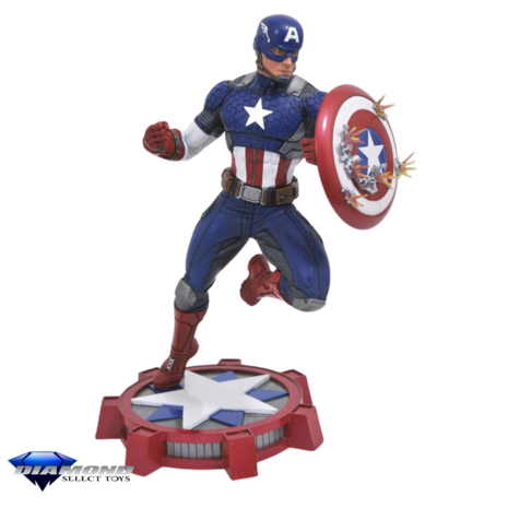 Diamond Marvel Gallery Captain America Impact Diorama 23cm