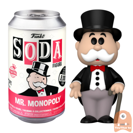 Vinyl Soda Figure Mr. Monopoly LE 8000 Pcs R