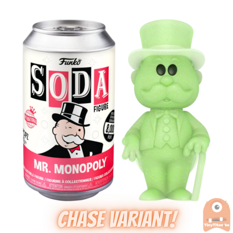 Vinyl Soda Figure Mr. Monopoly LE 8000 Pcs R