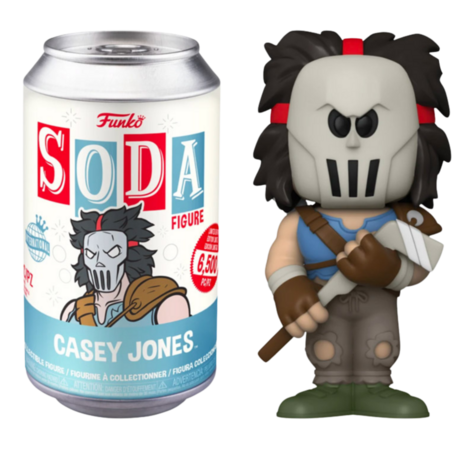 Vinyl Soda Figure Casey Jones LE 6500 Pcs - TMNT