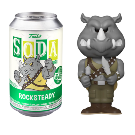 Vinyl Soda Figure Rocksteady LE 10000 Pcs - TMNT