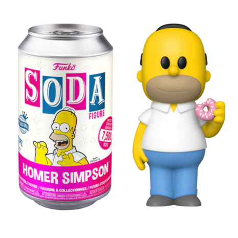 Vinyl Soda Figure Homer Simpson LE 7500 Pcs 