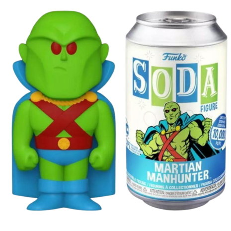 Vinyl Soda Figure Martian Manhunter  LE 10000 