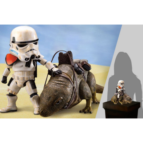 Beast Kingdom EAA-014S Star Wars: A New Hope Dewback & Imperial Sandtrooper