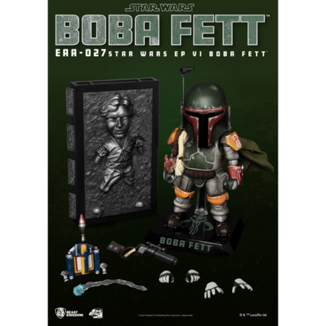 Beast Kingdom EGG Attack Action EAA-027 STAR WARS EP VI Boba Fett