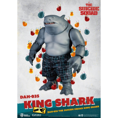 Beast Kingdom  DAH-035 The Suicide Squad King Shark Nanaue - Suicide Squad