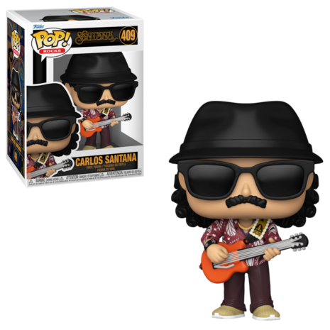 Funko POP! Carlos Santana 409 Rocks Pre-Order