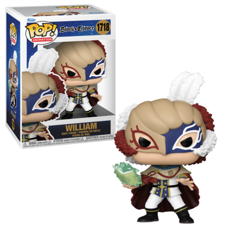 Funko POP! William 1718 Black Clover Pre-Order