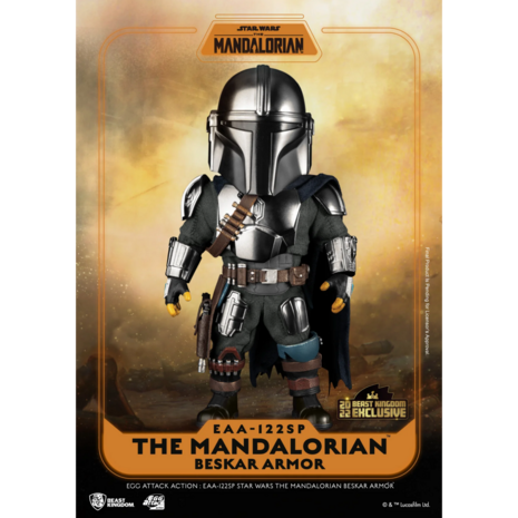 Beast Kingdom EGG Attack Action EAA-122SP STAR WARS The Mandalorain Beskar Armo Exclusive