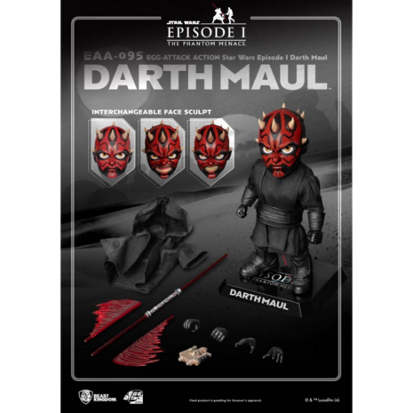 Beast Kingdom EGG Attack Action EAA-095 STAR WARS EP I Darth Maul