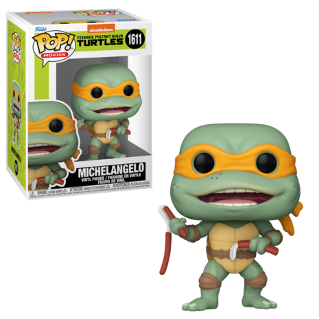 Funko POP! Michelangelo Sausage Nunchuks 1611 TMNT Pre-Order