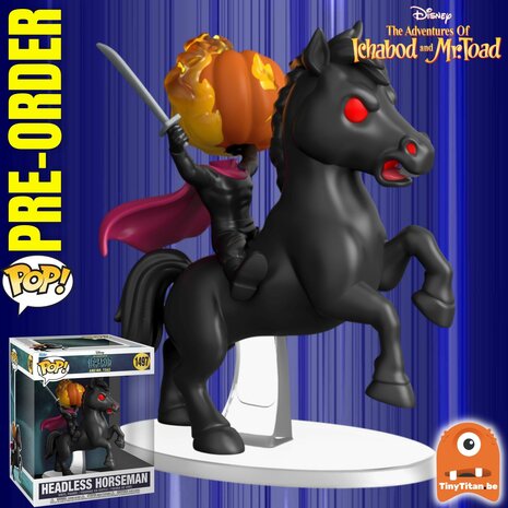 Funko POP! Ride Headless Horseman 1497 Adventures of Ichabod Pre-Order