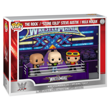 Funko POP! Moments DLX Wrestlemania 30 Opening Toast WWE