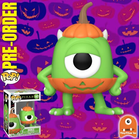 Funko POP! Mike Halloween 1487 Pixar Pre-Order