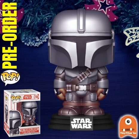 Funko POP! Mandalorian 732 Star Wars Holiday Pre-Order