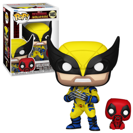 Funko POP! Wolverine w/ Babypool 1403 Deadpool & Wolverine Pre-Order