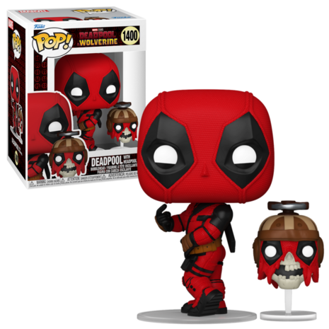 Funko POP! Deadpool w/ Headpool 1400 Deadpool & Wolverine Pre-Order