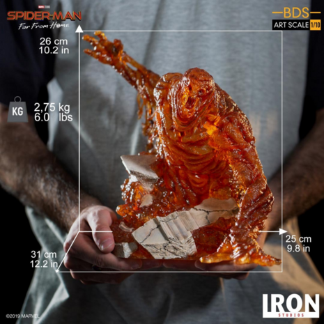 Iron Studios - Statue Molten-Man - Spider-Man: Far From Home - Bds Art Scale 1/10