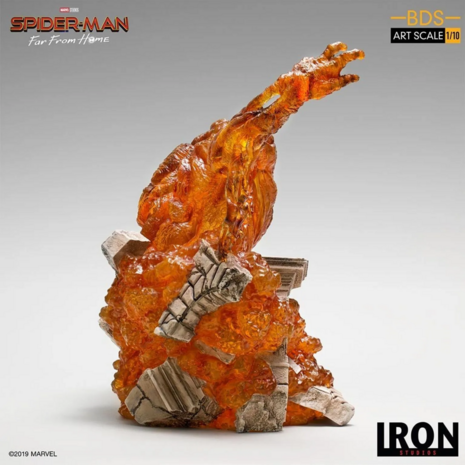 Iron Studios - Statue Molten-Man - Spider-Man: Far From Home - Bds Art Scale 1/10