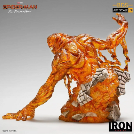 Iron Studios - Statue Molten-Man - Spider-Man: Far From Home - Bds Art Scale 1/10