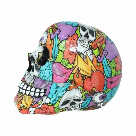 Nemesis Now - Calypso Graphic Art Printed Skull