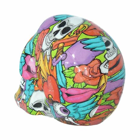 Nemesis Now - Calypso Graphic Art Printed Skull