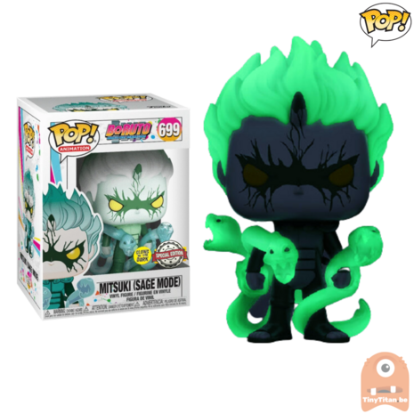 Funko POP! Animation Mitsuki Sage Mode GITD 699 Naruto - Boruto Exclusive